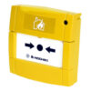Hochiki ESP Addressable Yellow Manual Call Point with SCI