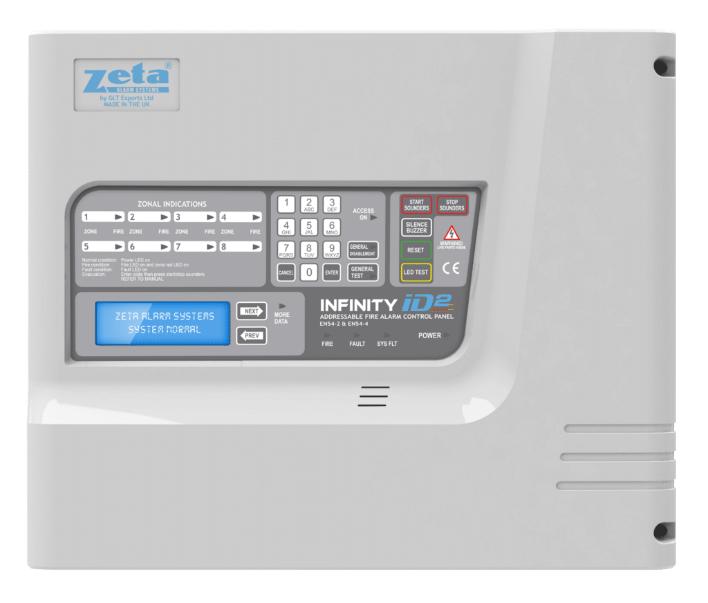 SmartConnect Touchscreen 1 Loop Addressable Fire Alarm Panel